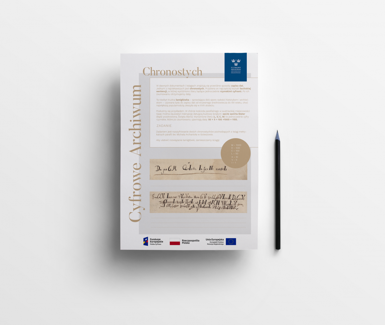 Zdjęcie tytułowe - Co kryją dawne księgi? Chronostych